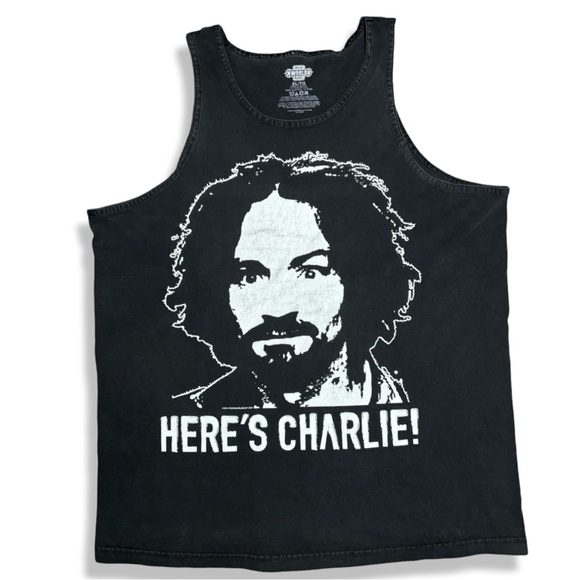 Charles Manson Tank Top - Picture 1 of 3